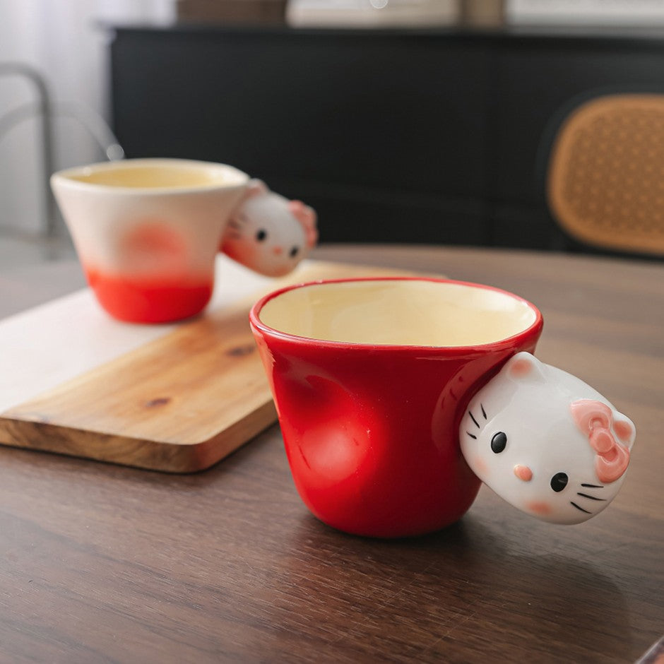 Kitty Handmade Ceramic Mug – 350ml