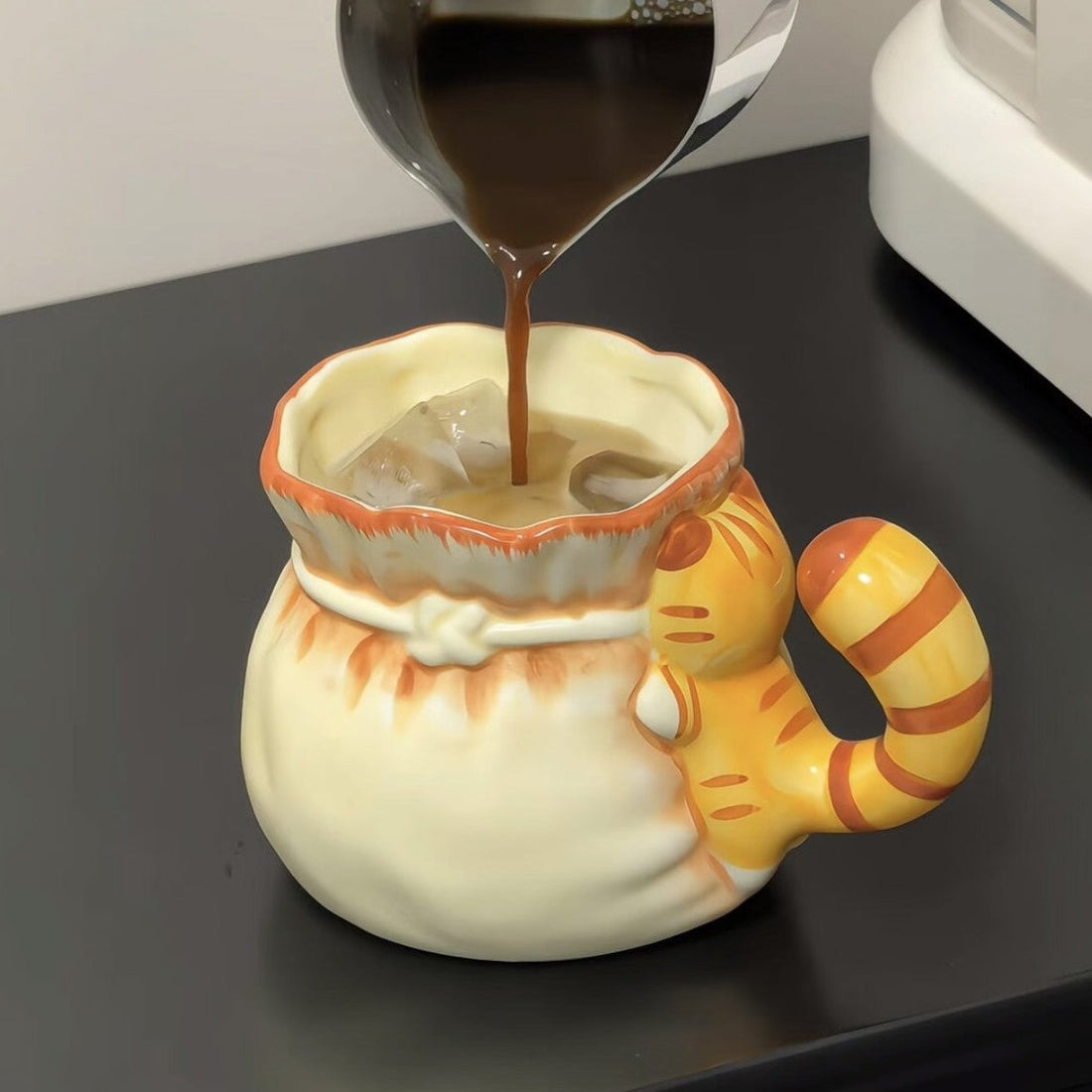 Handmade Red Panda Ceramic Mug