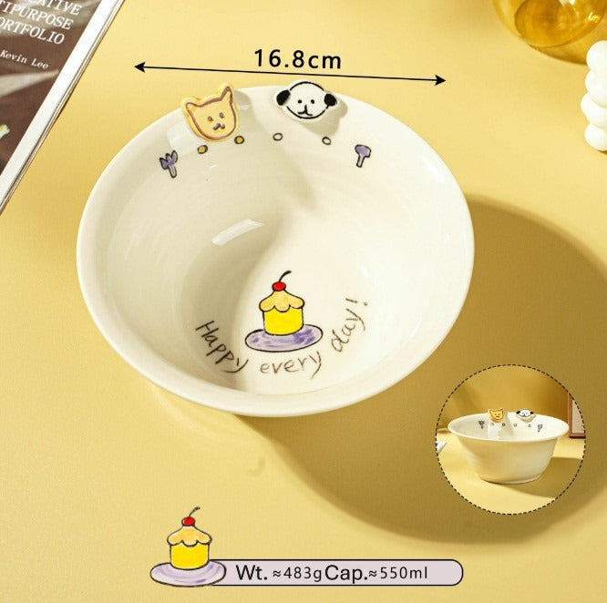 Happy Birthday Ceramic Bowl