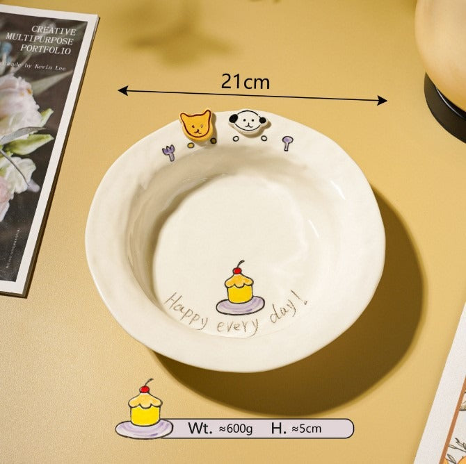 Happy Birthday Ceramic Plate