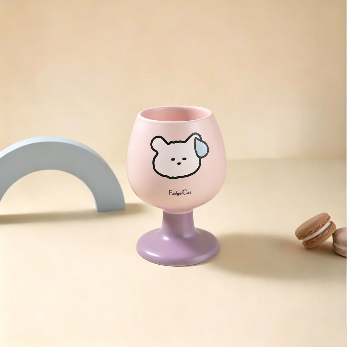 Cartoon Ceramic Goblet - StillMug