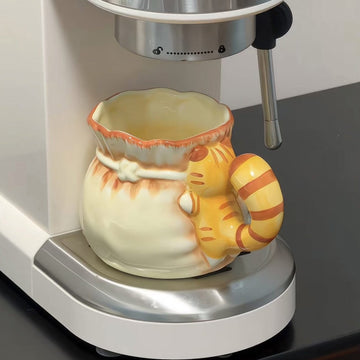 Handmade Red Panda Ceramic Mug