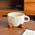 Hand-Painted Cocoa Bean Ceramic Coffee Mug - StillMug