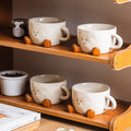 Hand-Painted Cocoa Bean Ceramic Coffee Mug - StillMug