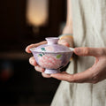 Hand-Painted Purple Peony Ceramic Tea & Coffee Collection - StillMug