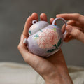 Hand-Painted Purple Peony Ceramic Tea & Coffee Collection - StillMug