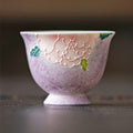 Hand-Painted Purple Peony Ceramic Tea & Coffee Collection - StillMug