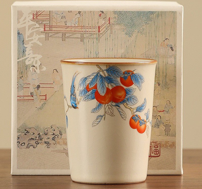 Handcrafted Ru Kiln Ceramic Coffee Cup - StillMug