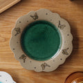Handmade Crackle Glaze Ceramic Plate - StillMug