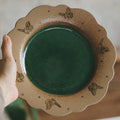 Handmade Crackle Glaze Ceramic Plate - StillMug