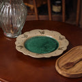 Handmade Crackle Glaze Ceramic Plate - StillMug