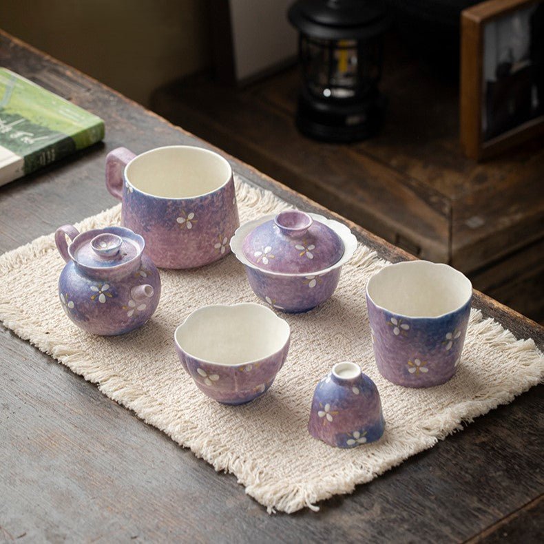 Mineral Glaze Hand-Painted Underglaze Tea Set - StillMug