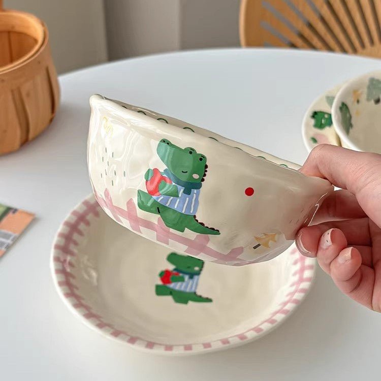 Mr. Crocodile Handmade Ceramic Tableware - StillMug